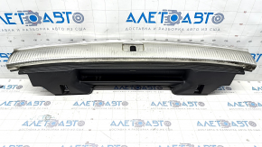 Audi Q5 8R 09-17 black and chrome trunk opening trim, chrome darkened, scratches