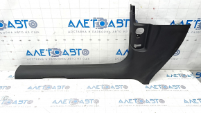 Door sill trim inner front left Audi Q5 8R 09-17 black, scratches