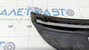 Door sill trim outer rear left Audi Q5 8R 09-17 black with chrome, broken guides, scratches