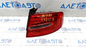 Lamp outer wing right Audi A4 B8 13-16 rest sedan LED, scratches