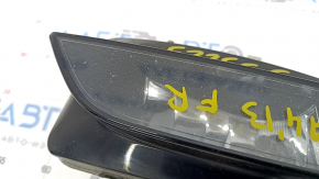 Fog lamp PTF right Audi A4 B8 13-16 rest sedan, S line, sand, broken mount