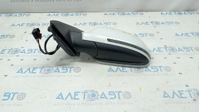 Side mirror left Audi Q3 8U 15-18 6 pins, turn signal, heated, white