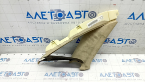 Rear window trim left Audi A4 B8 13-16 rest sedan, beige with brown, for dry cleaning