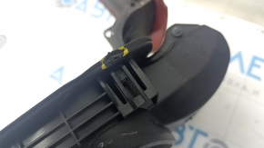 Fuel filler flap with housing Audi A4 B8 08-16 sedan, torn seal