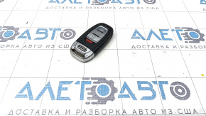 Key Audi Q5 8R 09-17 type 2, smart, 4 buttons, scratches, pokes on chrome