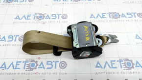 Seat belt rear left Audi A4 B8 08-16 beige, dry cleanable