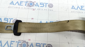 Seat belt rear left Audi A4 B8 08-16 beige, dry cleanable
