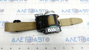 Passenger seat belt Audi A4 B8 08-16 beige, dry cleanable