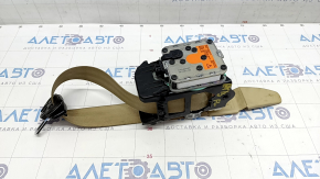 Driver's seat belt Audi A4 B8 08-16 beige, dry cleanable