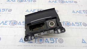 Pocket of the central console with a cigarette lighter Audi A4 B8 13-16 rest, swollen chrome