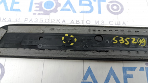 Door sill trim outer front right Audi A4 B8 08-16 sedan chrome, S line, scratches, broken fasteners