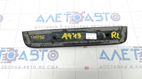 Door sill outer rear left Audi A4 B8 08-16 sedan chrome S line, scratches, bumps