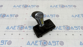 Gear knob Audi A4 B8 13-16 rest, brown, bumps