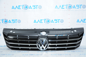 Radiator grill with badge VW Passat b7 12-15 USA chrome strip