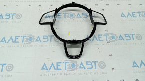 Steering wheel cover Audi Q3 8U 15-18 black gloss