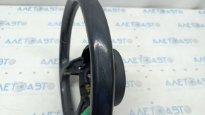 Bare steering wheel Audi Q3 8U 15-18 leather black, under petals, scratches
