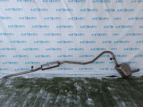 Muffler rear part with barrel Honda Civic X FC 18-21 2.0 dented