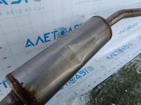 Muffler rear part with barrel Honda Civic X FC 18-21 2.0 dented