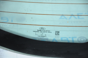 Rear glass of the tailgate Ford Escape MK3 13 with side trims, both contacts