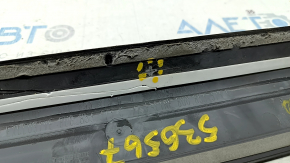 Door sill trim outer front left Audi Q3 8U 15-18 black, scratches, broken guide