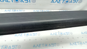 Door sill trim outer front left Audi Q3 8U 15-18 black, scratches, broken guide