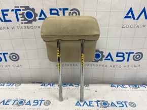 Headrest rear central Ford Fusion mk5 13-16 leather beige, dry cleanable