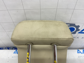 Headrest rear central Ford Fusion mk5 13-16 leather beige, dry cleanable