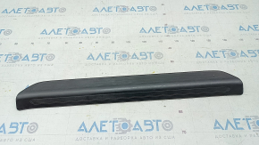 Door sill trim outer front right Audi Q3 8U 15-18 black, scratches, broken guides