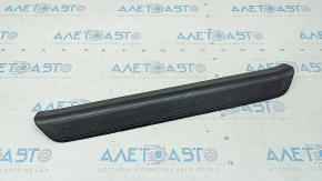 Door sill trim outer front right Audi Q3 8U 15-18 black, scratches, broken guides