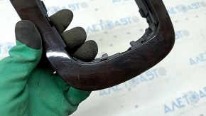 Audi Q3 8U 15-18 center console trim, wood grain, scratches