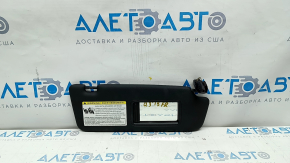 Right visor Audi Q3 8U 15-18 black, without hook