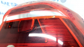 Lamp outer wing right VW Passat b8 16-19 USA halogen dark, scratches
