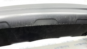 Rear bumper bare Subaru Forester 19-SK white, scratches, worn