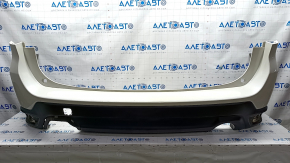 Rear bumper bare Subaru Forester 19-SK white, scratches, worn