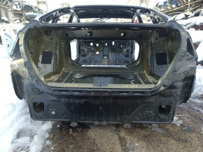 Rear panel Honda Civic X FC 16-21 4d blue, on the body