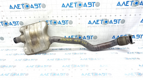 Exhaust line middle part Audi A4 B8 13-16 rest 2.0T is dented