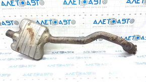 Exhaust line middle part Audi A4 B8 13-16 rest 2.0T is dented