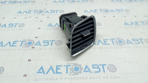 Front panel air duct deflector left Audi Q3 8U 15-18 black