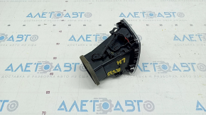 Front panel air duct deflector left Audi Q3 8U 15-18 black