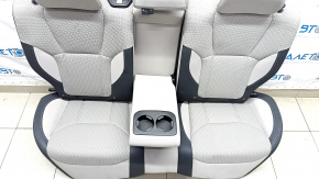Rear row of seats 2nd row Subaru Forester 19- SK black with gray, for cleaning, scratch