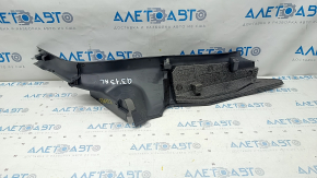 Rear pillar trim lower left Audi Q3 8U 15-18 black, scratches