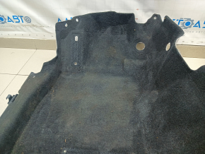 Subaru Forester 19-SK black floor covering, needs cleaning, tear