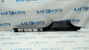 Door sill trim inner front left Audi Q3 8U 15-18 black, scratches
