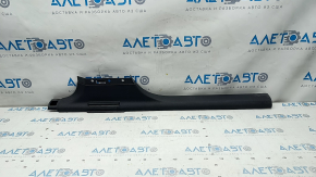 Door sill trim inner front left Audi Q3 8U 15-18 black, scratches