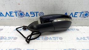 Side mirror left VW Passat b8 16-19 USA 10+2 pins, turn signal, BSM, heated, black LC9X
