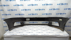 Bare front bumper VW Passat b8 16-19 USA black LC9X, dented, scratches, broken mount