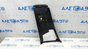 Center pillar trim lower right VW Passat b8 16-19 USA black, scratches