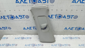 Center pillar trim upper belt left VW Passat b8 16-19 USA gray, scratch, needs cleaning