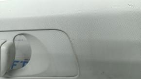 Center pillar trim upper belt right VW Passat b8 16-19 USA gray, worn, needs cleaning