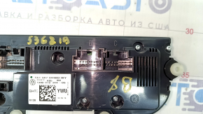 Climate control VW Passat b8 16-19 16- USA with heating, crack in glass